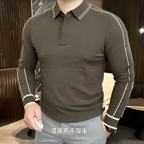 長袖商務polo衫